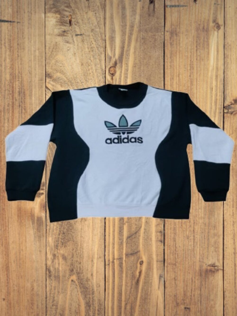 Adidas Vintage Reworked Embroidered Unisex Sweatshirt Size XL